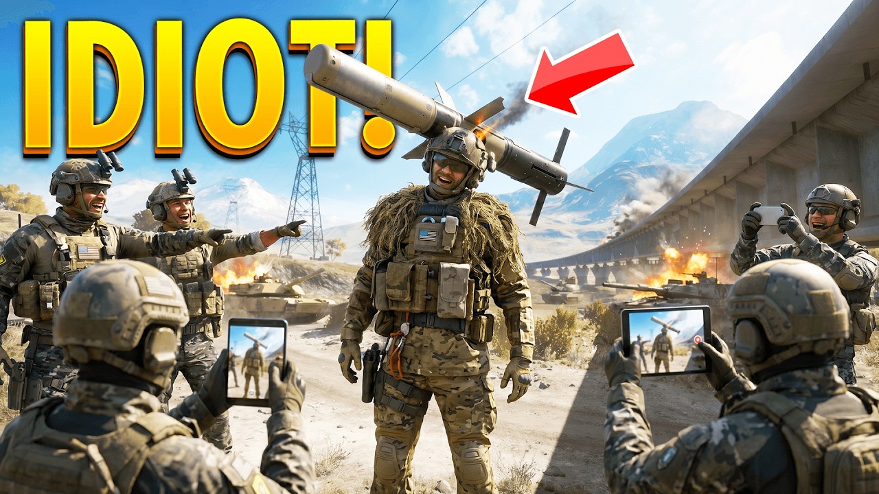 Когда ИДИОТЫ играют в BF6!