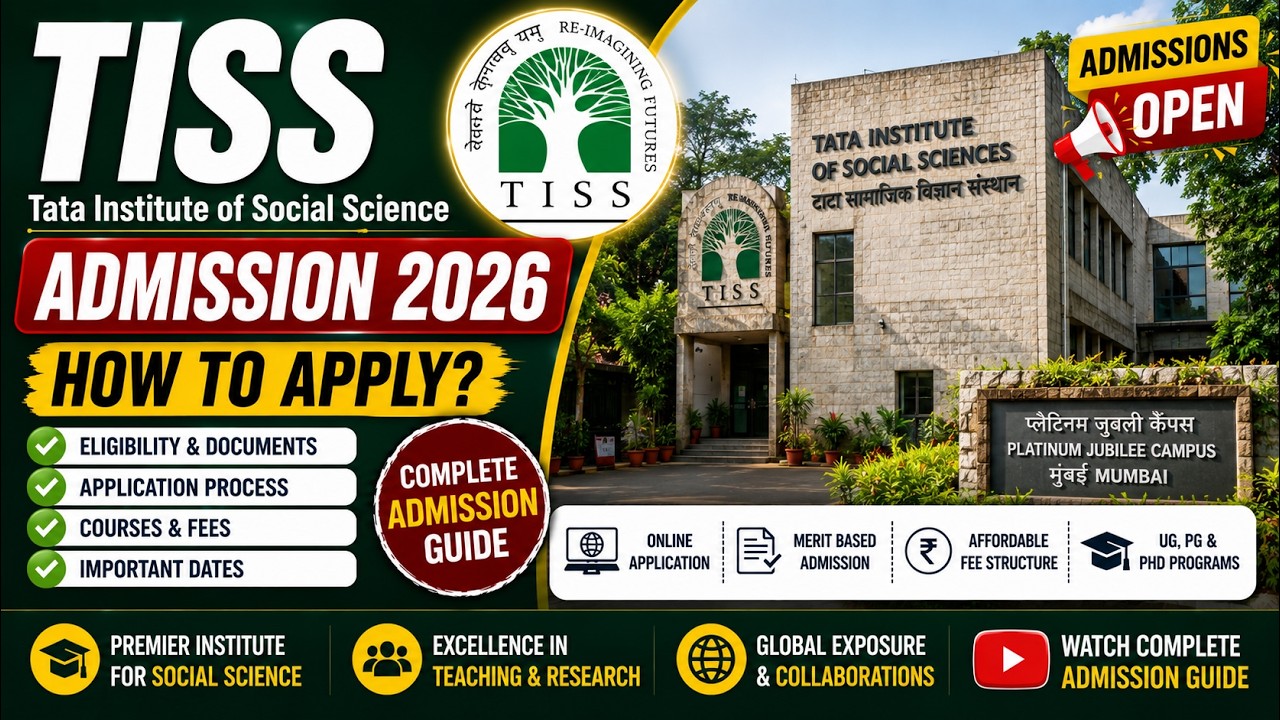 TISS PG Admission 2026 | Apply Through CUET PG | Enlearn Academy Enlearn
