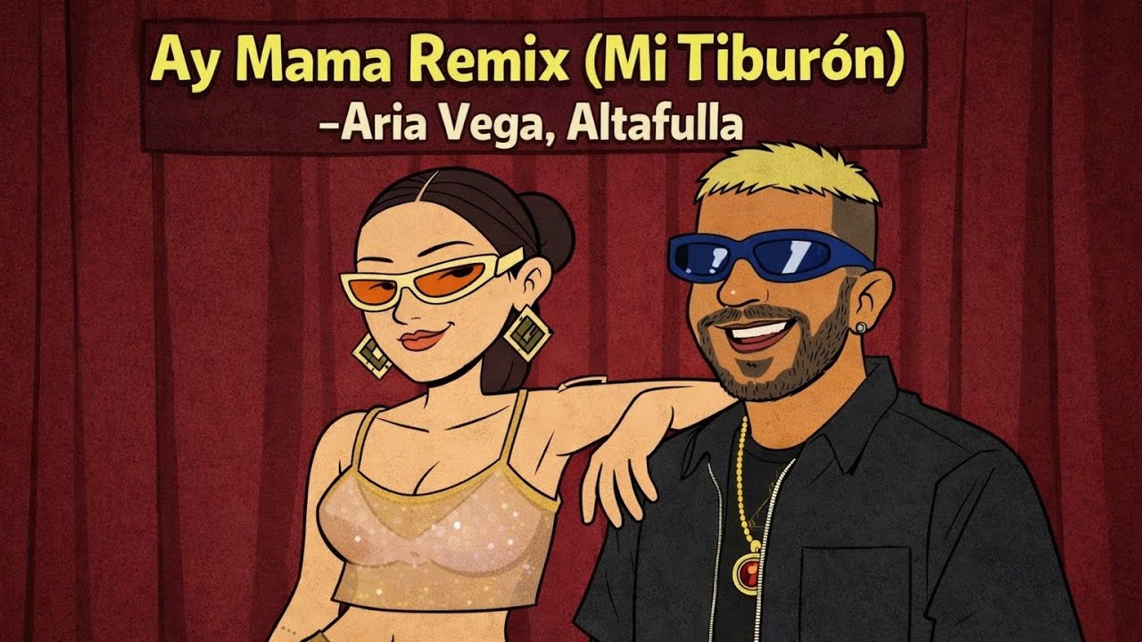Ay Mamá Remix (Mi Tiburón)-Aria Vega, Altafulla (Letra/Lyrics)
