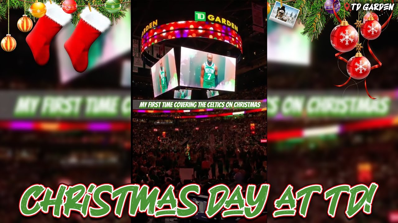 Experience Celtics vs Bucks Christmas Day w/ Bobby Manning 🎄