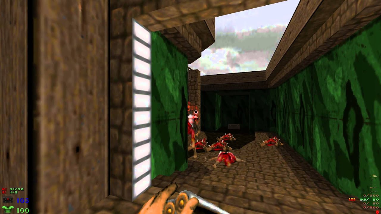 Doom 2 Plutonia Revisited - prcp.zip - MAP01 Stonewall - UVMAX 100% Secrets - 1080p 60fps