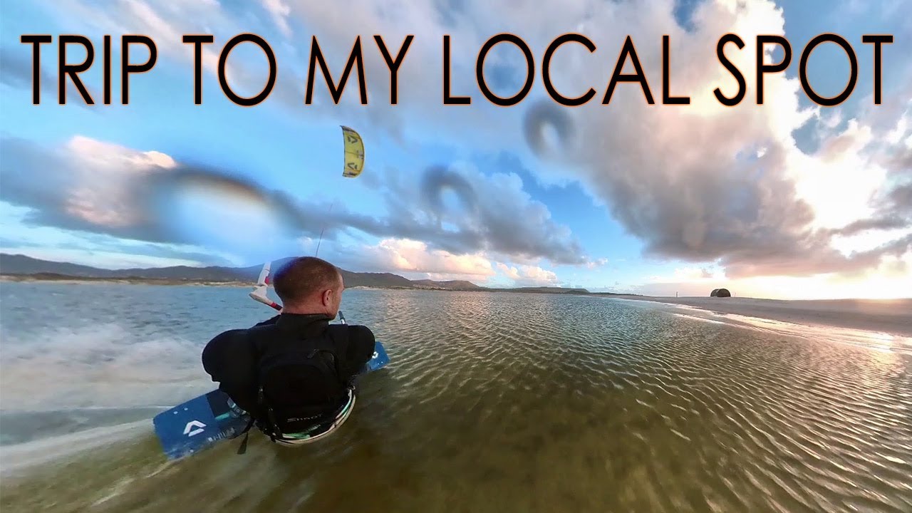 Kiting trip to my local spot