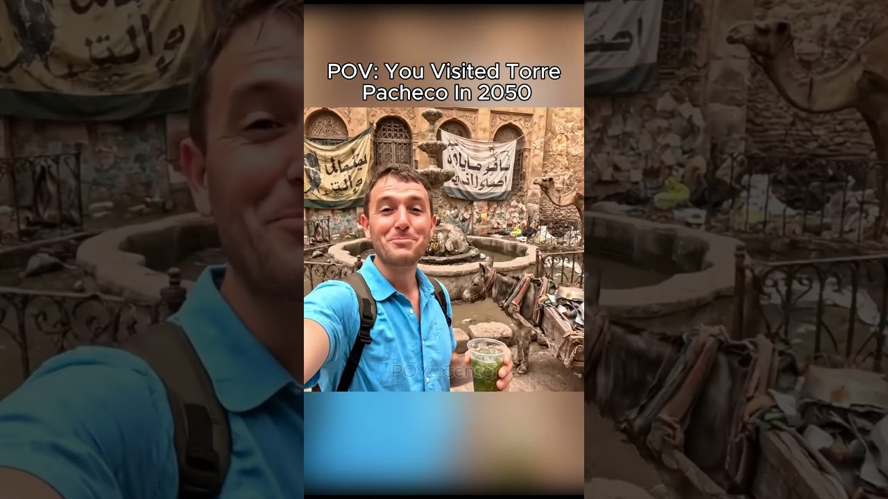 POV: You Visited Torre Pacheco In 2050 #veo3 #spain🇪🇸 #torrepacheco #aivideo #pov