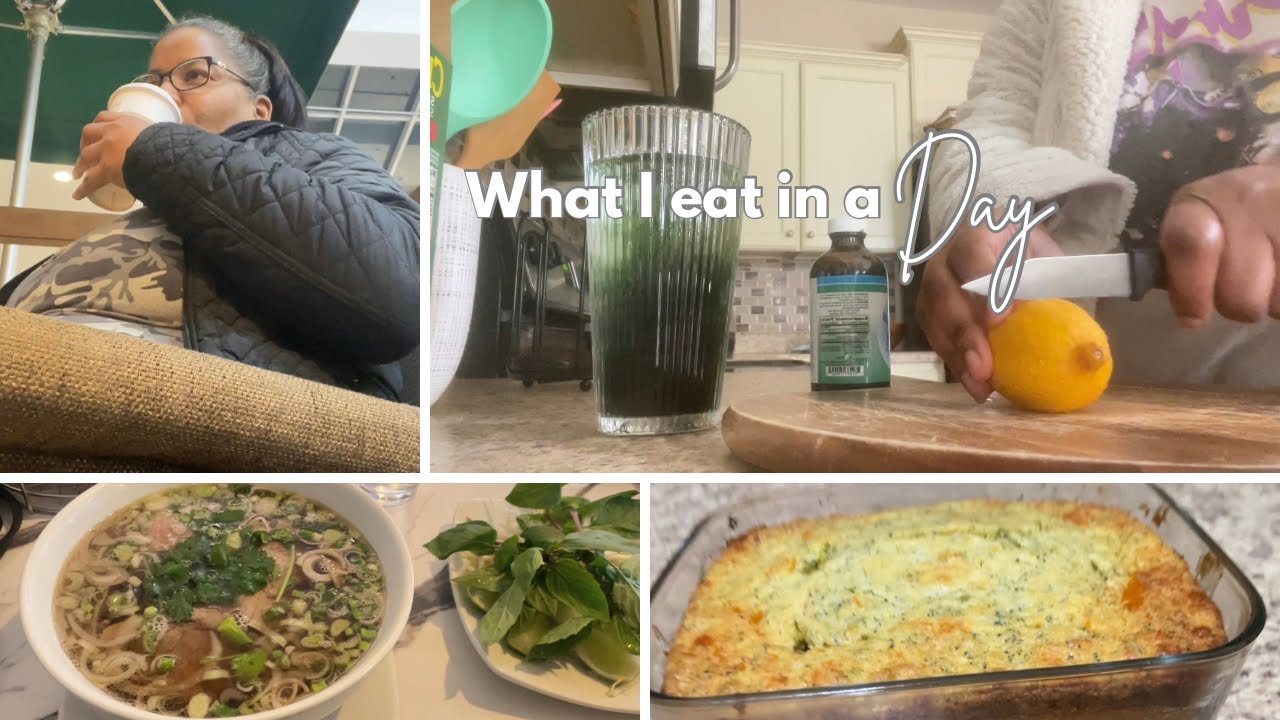 What I eat in a Day after gaining 30 pounds | how to make Broccoli Cornbread | over 40 | Dionne