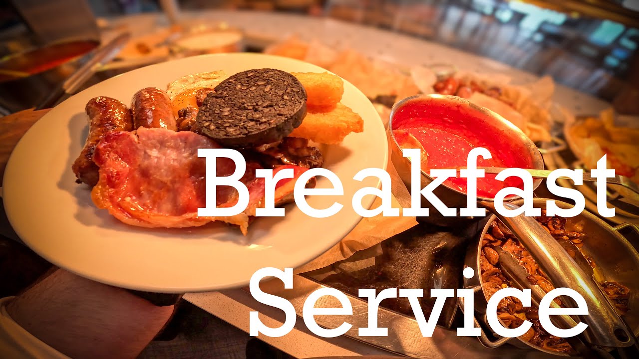 87 minutes of POV breakfast service👌😊👍