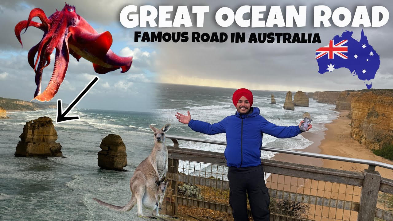 Australia Di GREAT OCEAN ROAD 🇦🇺😱 Melbourne to Apollo Bay | FAMOUS ROAD IN AUSTRALIA