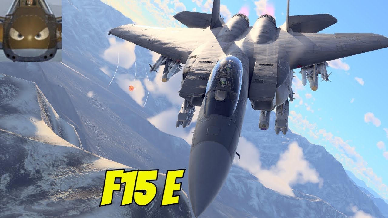 War Thunder SIM - F15 E - GBU 15/39
