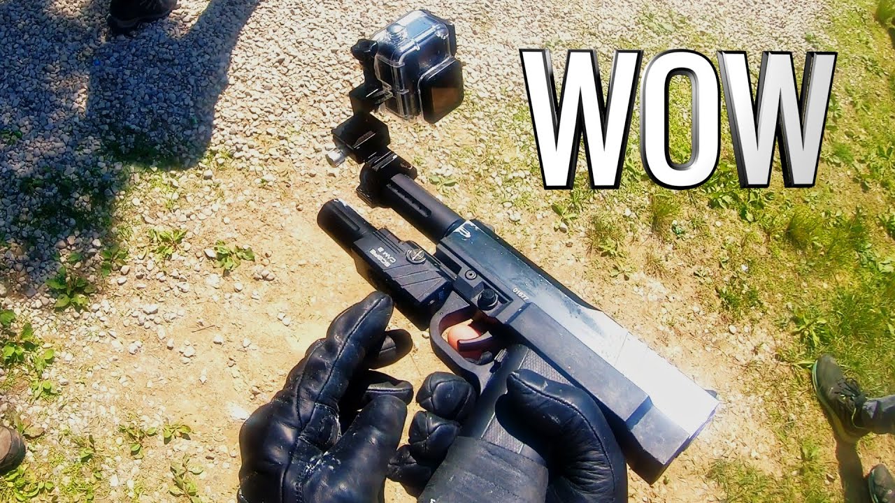 This Paintball Pistol is SOO Accurate ( FSC GAMEPLAY )....... magfed paintball