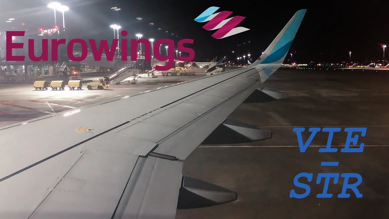 Eurowings Airbus A320 - Vienna to Stuttgart [FULL HD]