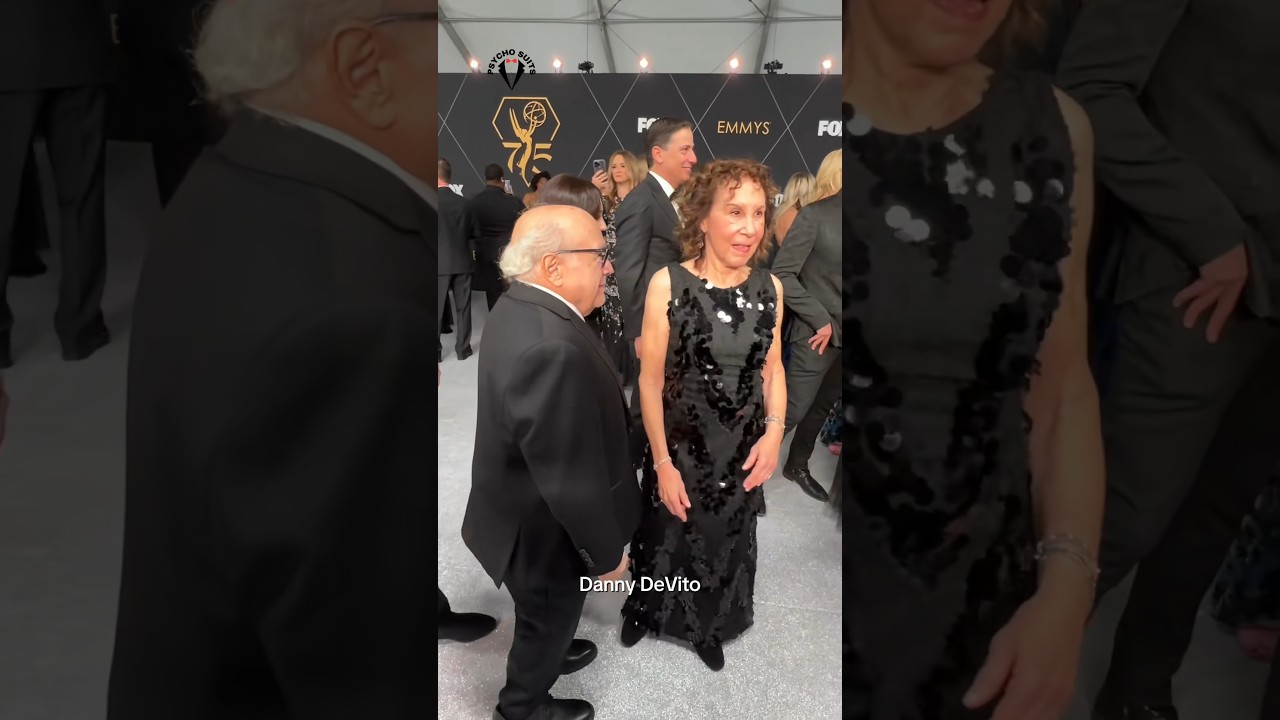 Danny DeVito Walking Out Of Event With His Wife #dannydevito