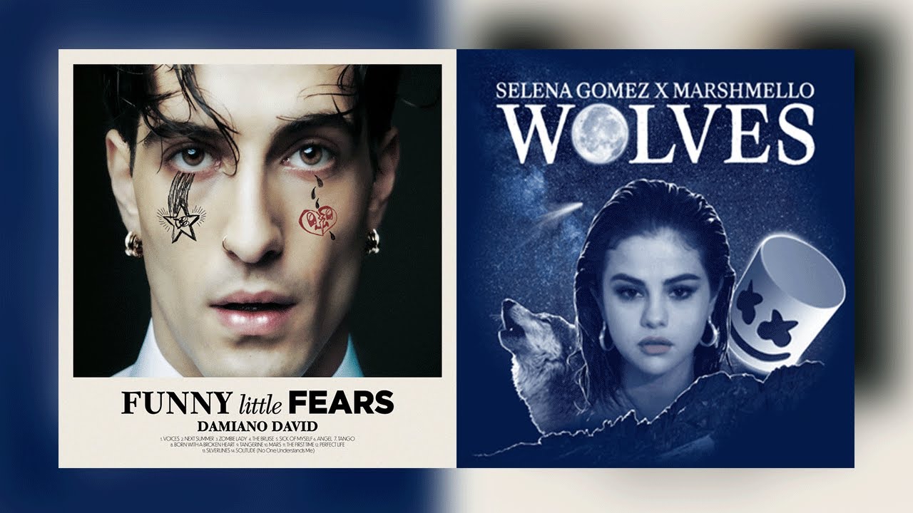 Selena Gomez, Marshmello x Damiano David - Wolves in the Voices (Mashup)