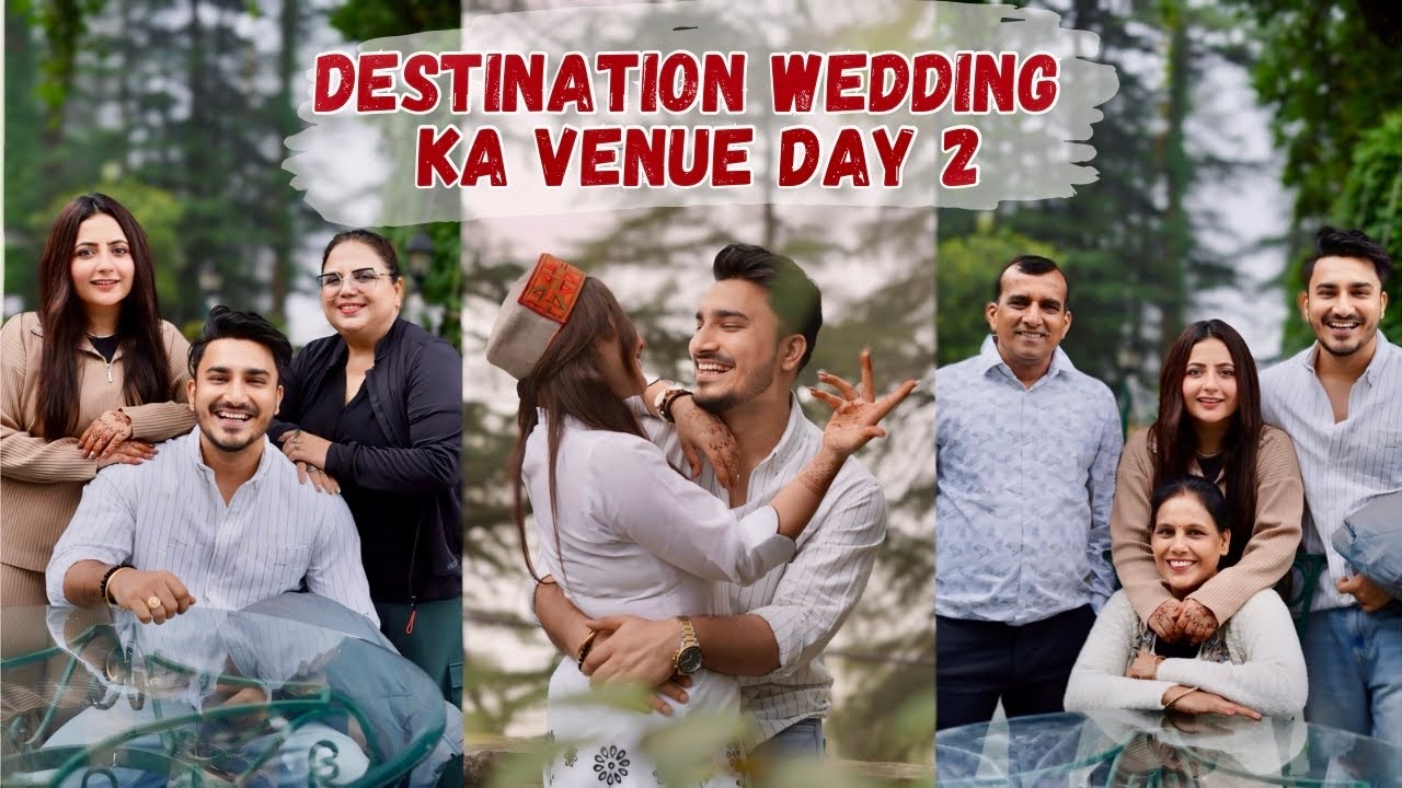 Destination Wedding Venue 😍(Day-2) #vlog #rokafied #vihaannjasleen