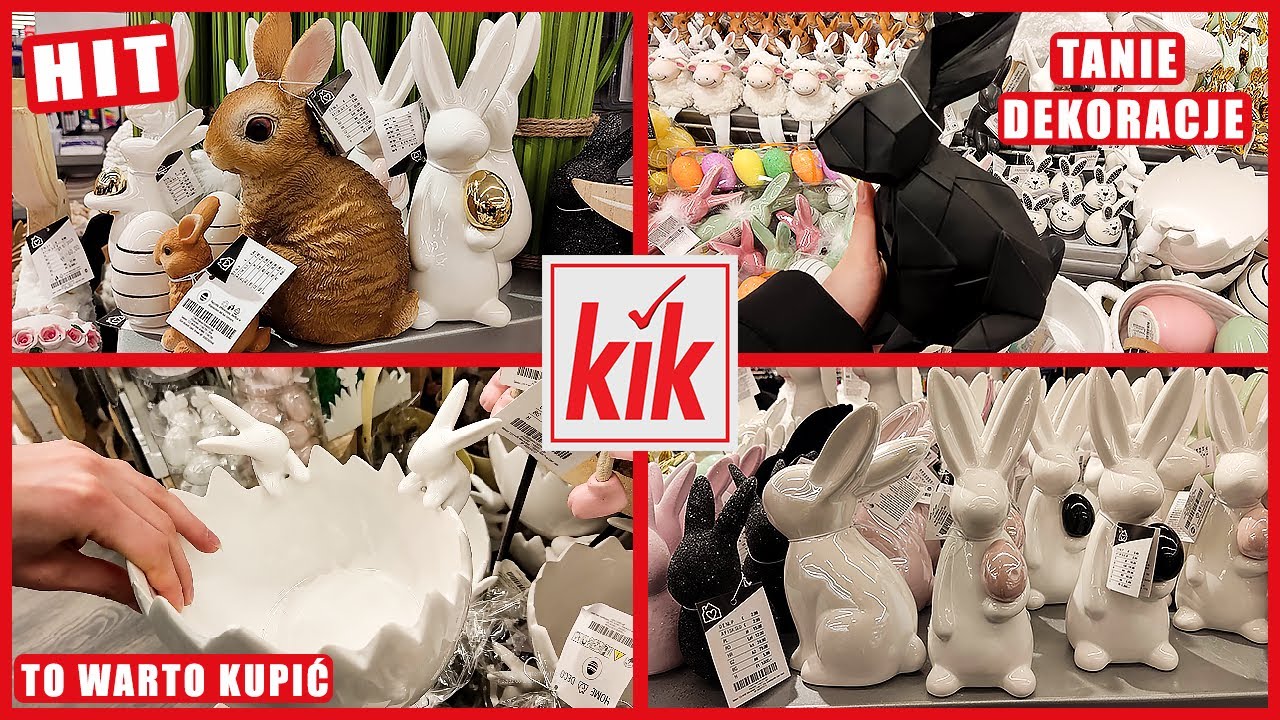 WIELKANOC W KIK / TE DEKORACJE TO HIT ❤️ TANIO😱 / DUŻY WYBÓR ! 🐇🐣