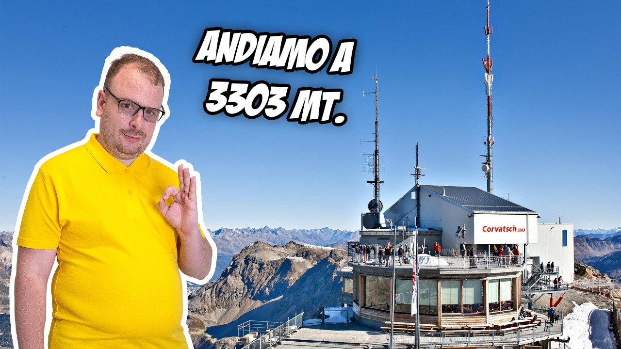 Alla scoperta del Piz Corvatsch 3303 Mt.