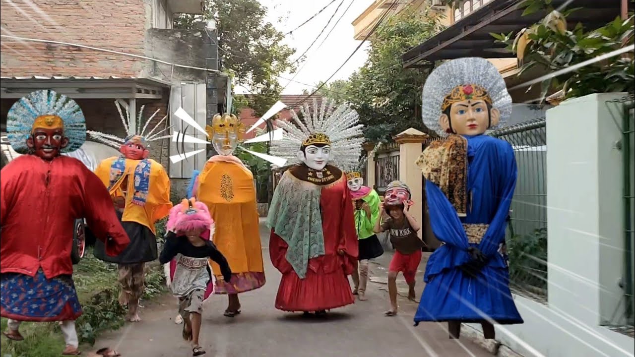 Ondel Jatuh | Ondel-Ondel Balap Lari | Kumpulan Video Ondel Lucu