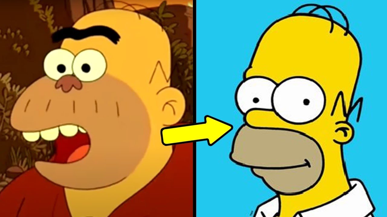 18 APARICIONES de LOS SIMPSON en OTRAS CARICATURAS