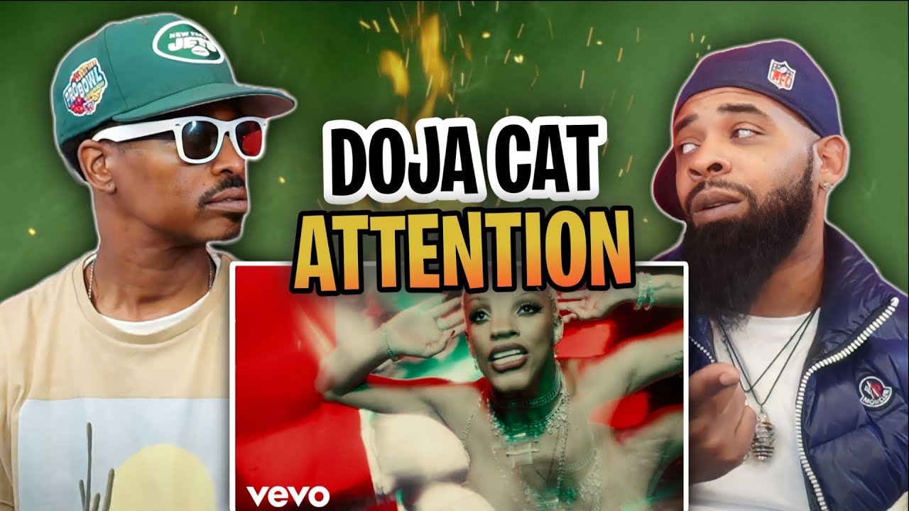 AMERICAN RAPPER REACTS TO -Doja Cat - Attention (Official Video)