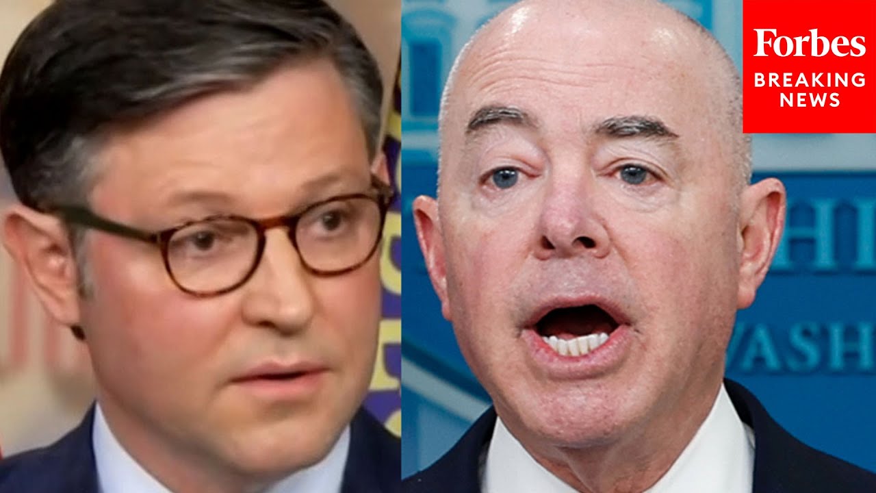 BREAKING NEWS: Speaker Johnson, Top Republicans Throw Support Behind Mayorkas Impeachment