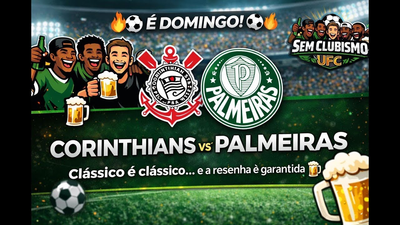 AO VIVO  Corinthias X Palmeiras  Campeonato Paulista