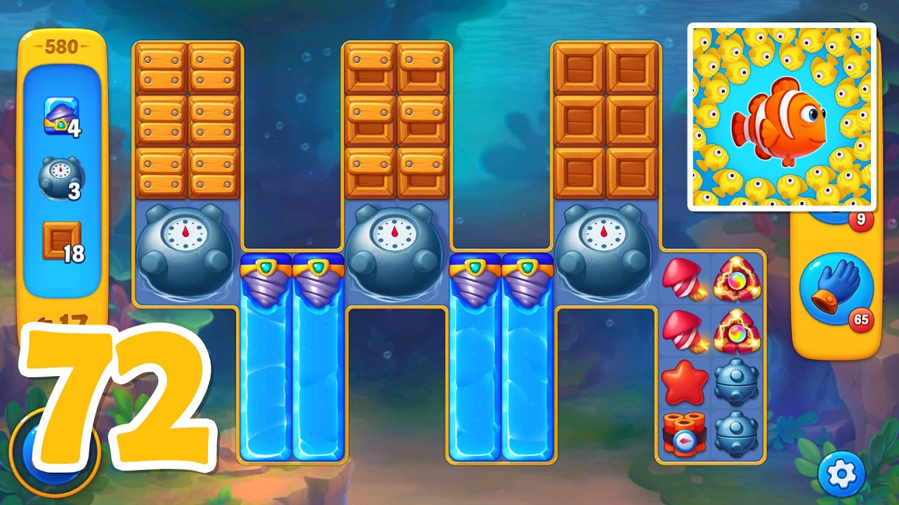 Fishdom - Gameplay Walkthrough Part 72 (Android, iOS)