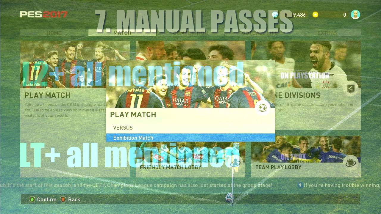 PES 2017 passing tutorial [PesExpert]