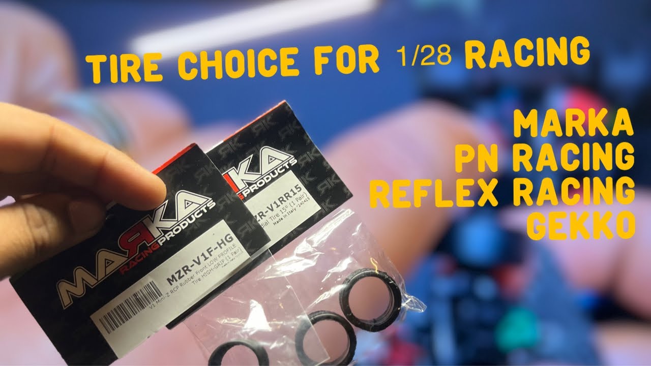 1/28 Scale Basic Tire and Wheel Choice