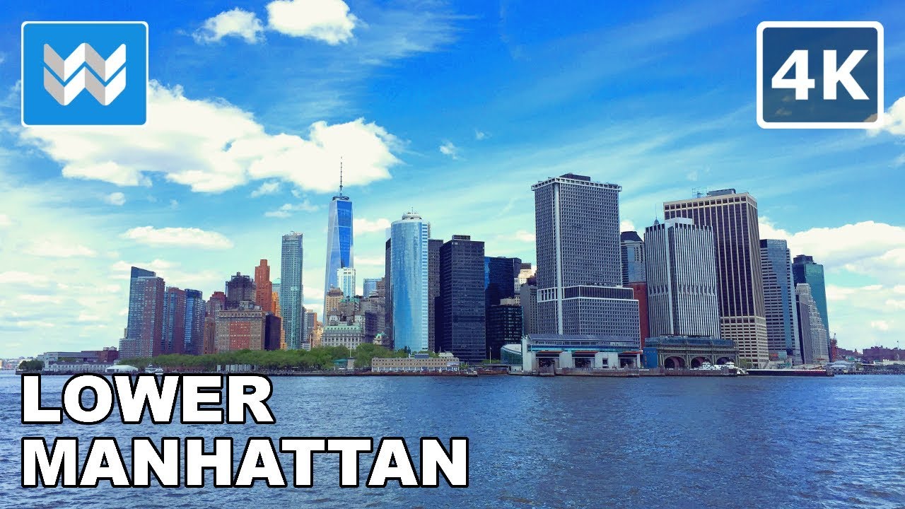 [4K] World Trade Center to Wall Street in Manhattan, New York City - Walking Tour & Travel Guide