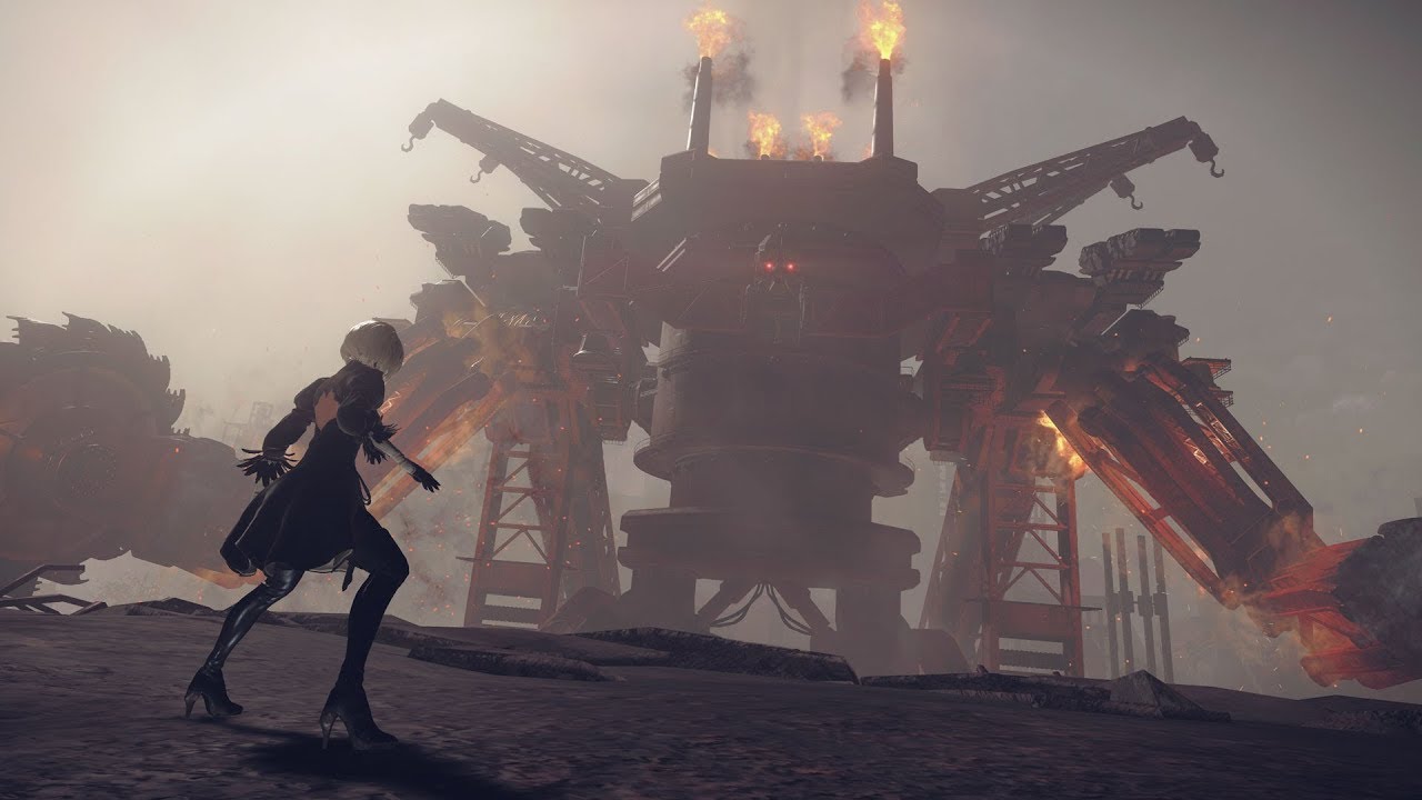 Nier Automata cap#2 | Como guardar la partida por primera vez