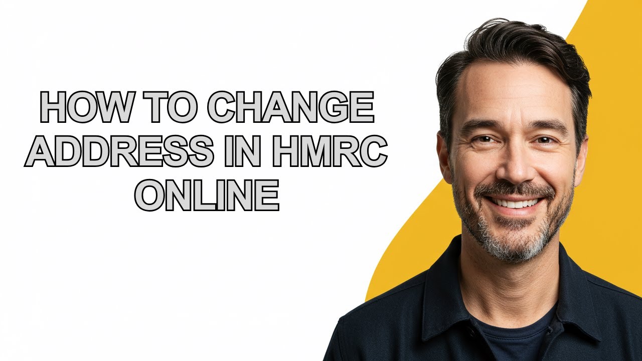 How To Change Address In Hmrc Online - KevinHowTo