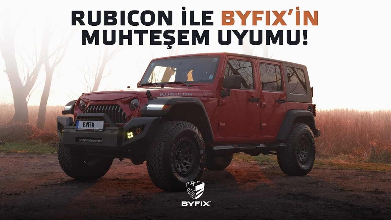 JEEP WRANGLER  RUBİCON'UN DÖNÜŞÜMÜNE BYFİX DOKUNUŞU  !