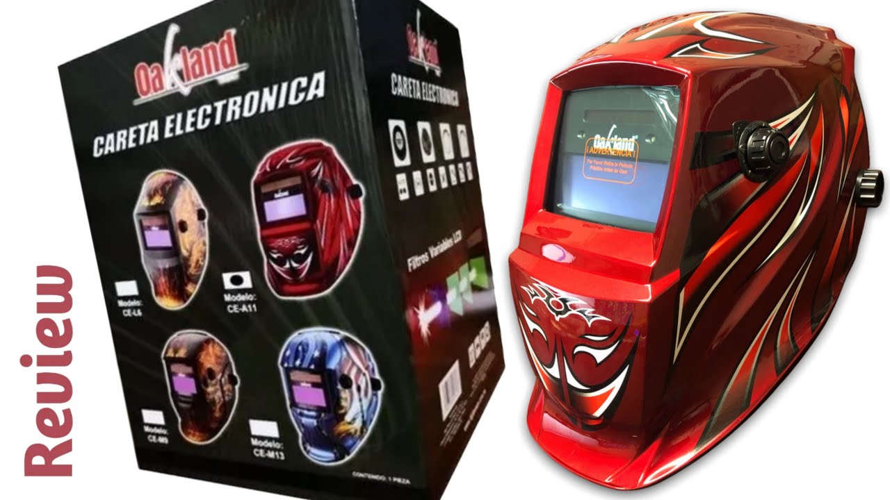 CARETA AUTOMATICA PARA SOLDAR OAKLAND CE-A11 / REVIEW