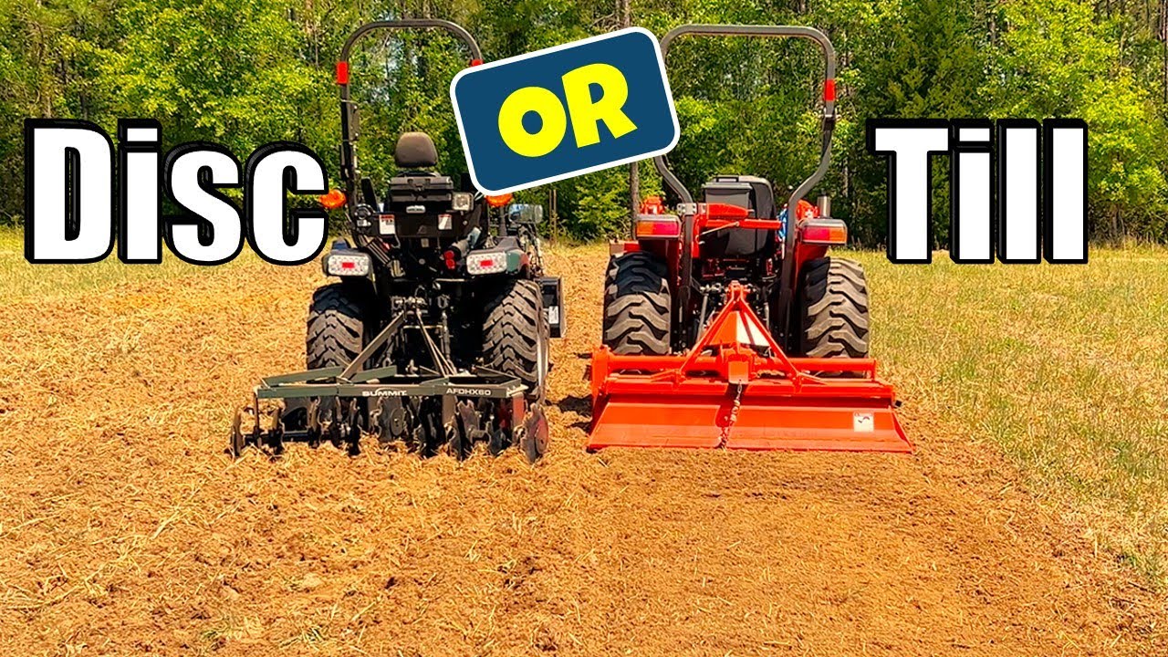Tiller VS Disc Harrow - What's BETTER for Your Land?