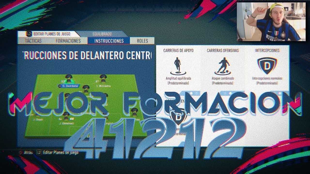FIFA 19 La Mejor Formacion 41212 Y Mis Tacticas E Instrucciones Para Presionar y Tiki Taka