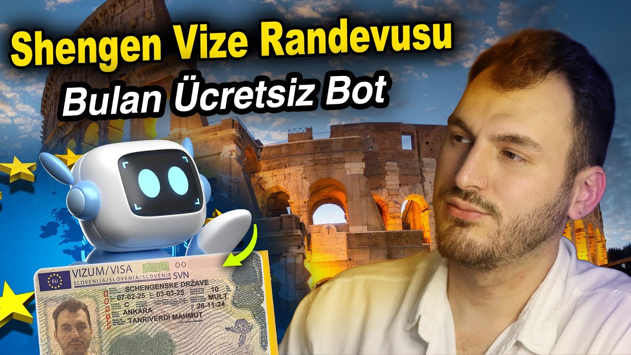 Shengen Vize Başvurusu Bulan Telegram Botu!