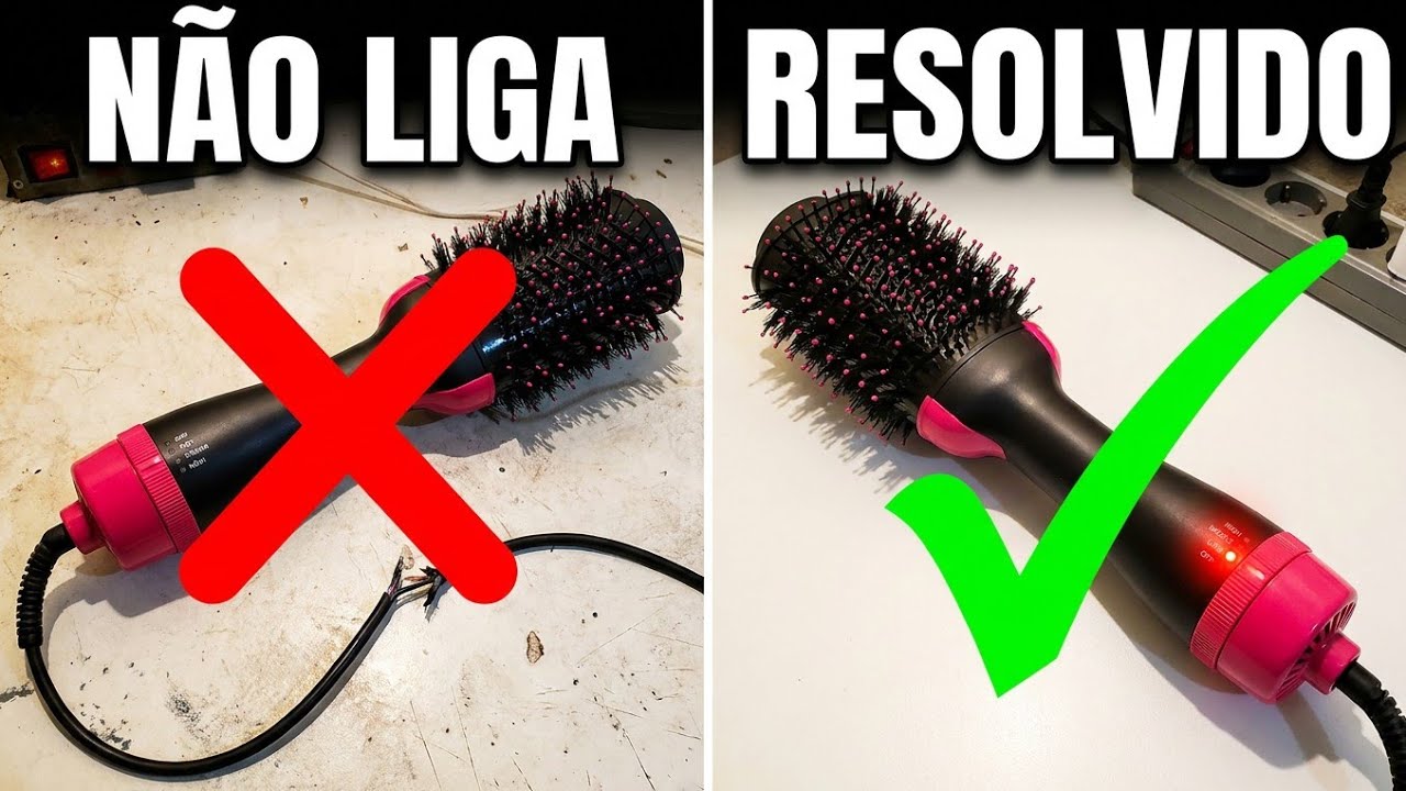 Escova secadora one step não liga