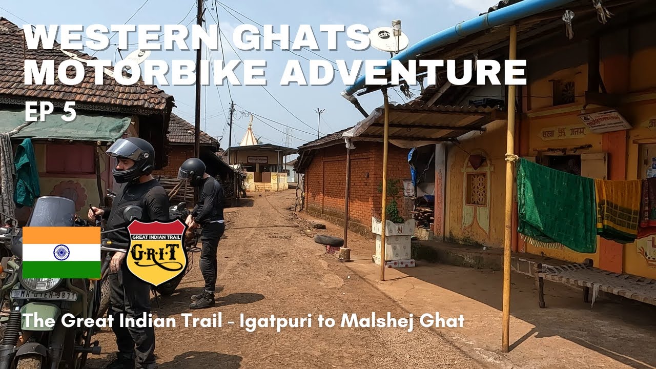 Western Ghats Motorbike Trip - The Great Indian Trail - Nashik to Malshej Ghat - India