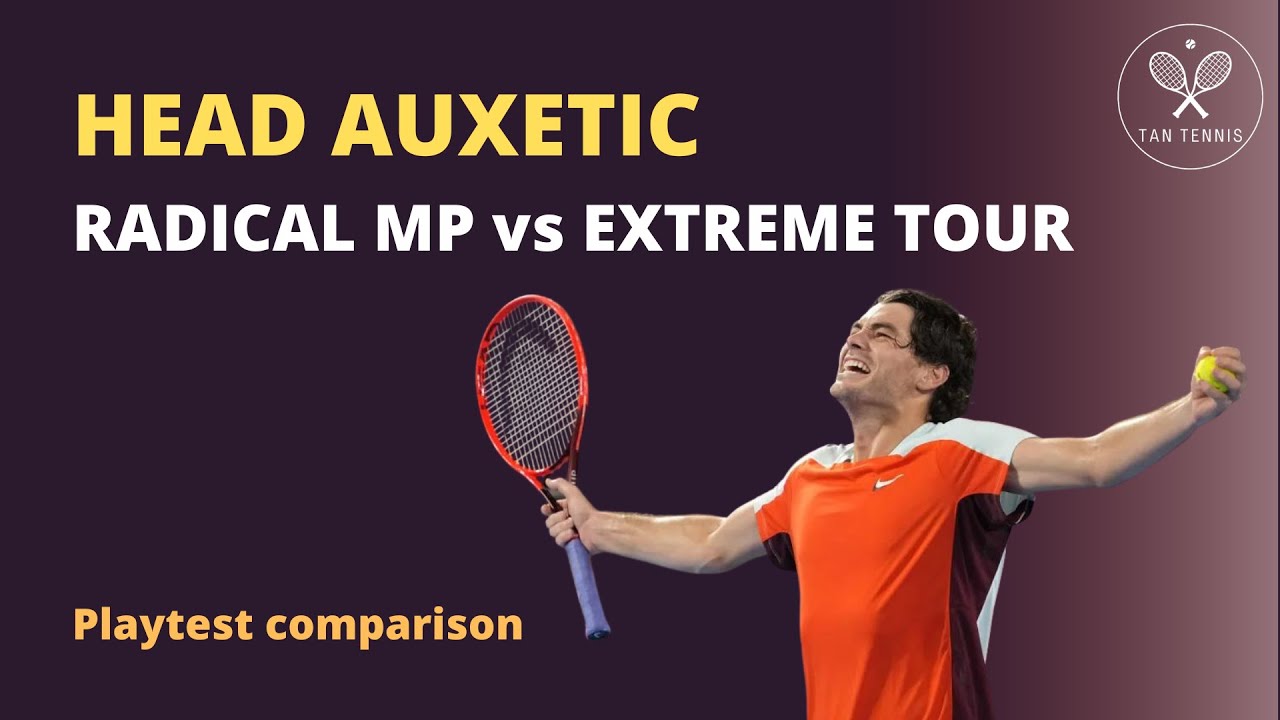 2023 Head Auxetic Radical MP против Extreme Tour