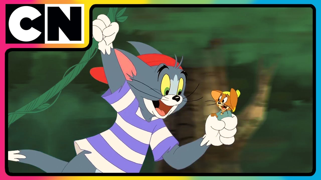 Tom & Jerry🐭😺| Jungle Trouble for Duo!😍| Cat and The Mouse | Cartoon for Kids ✨| @cnindia​