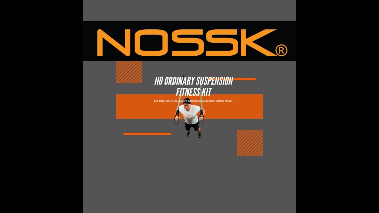 BEST OF SUSPENSION BODYWEIGHT FITNESS TRAINER 2020 - NOSSK TWIN PRO!