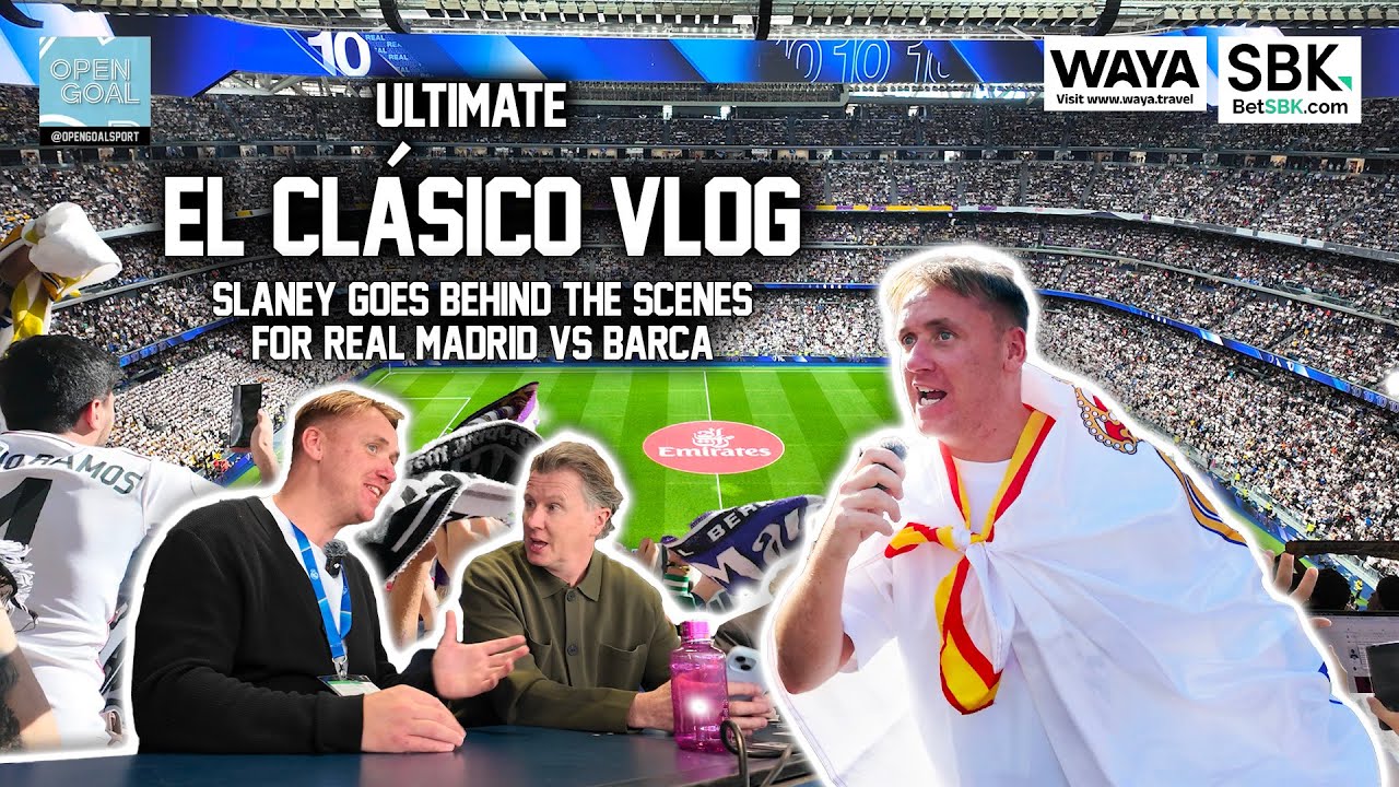 ⚪️⚫️ THE ULTIMATE EL CLÁSICO VLOG 🔵🔴  Slaney's BTS Weekend Experience For Real Madrid vs Barcelona