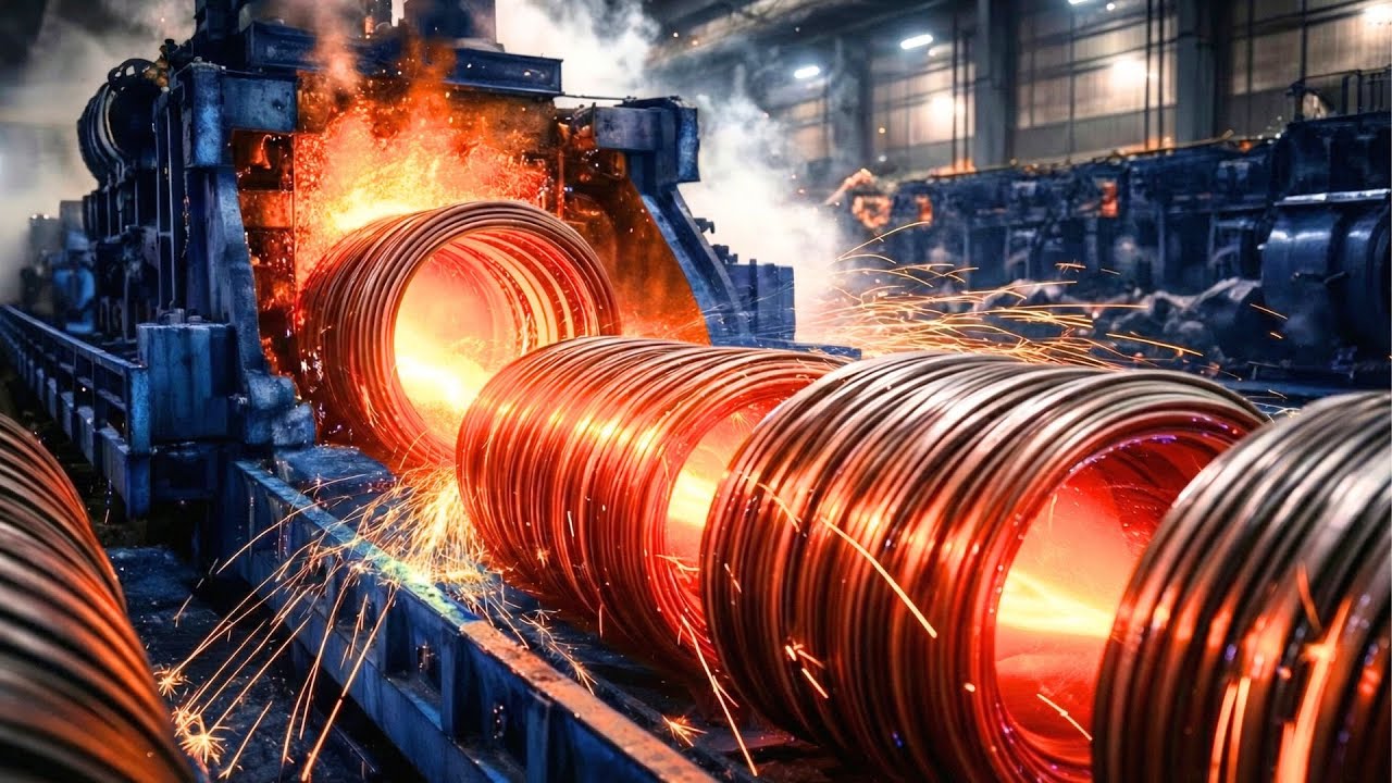 FROM IRON ORE TO STEEL WIRE | INSIDE THE FULL STEEL PRODUCTION PROCESS
