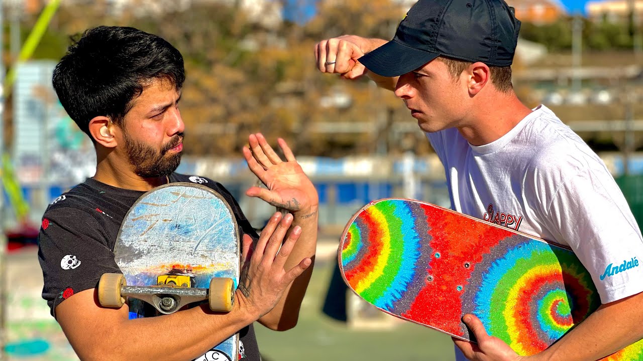 SKATER SORDO Game of SKATE! Muy HUMILLANTE