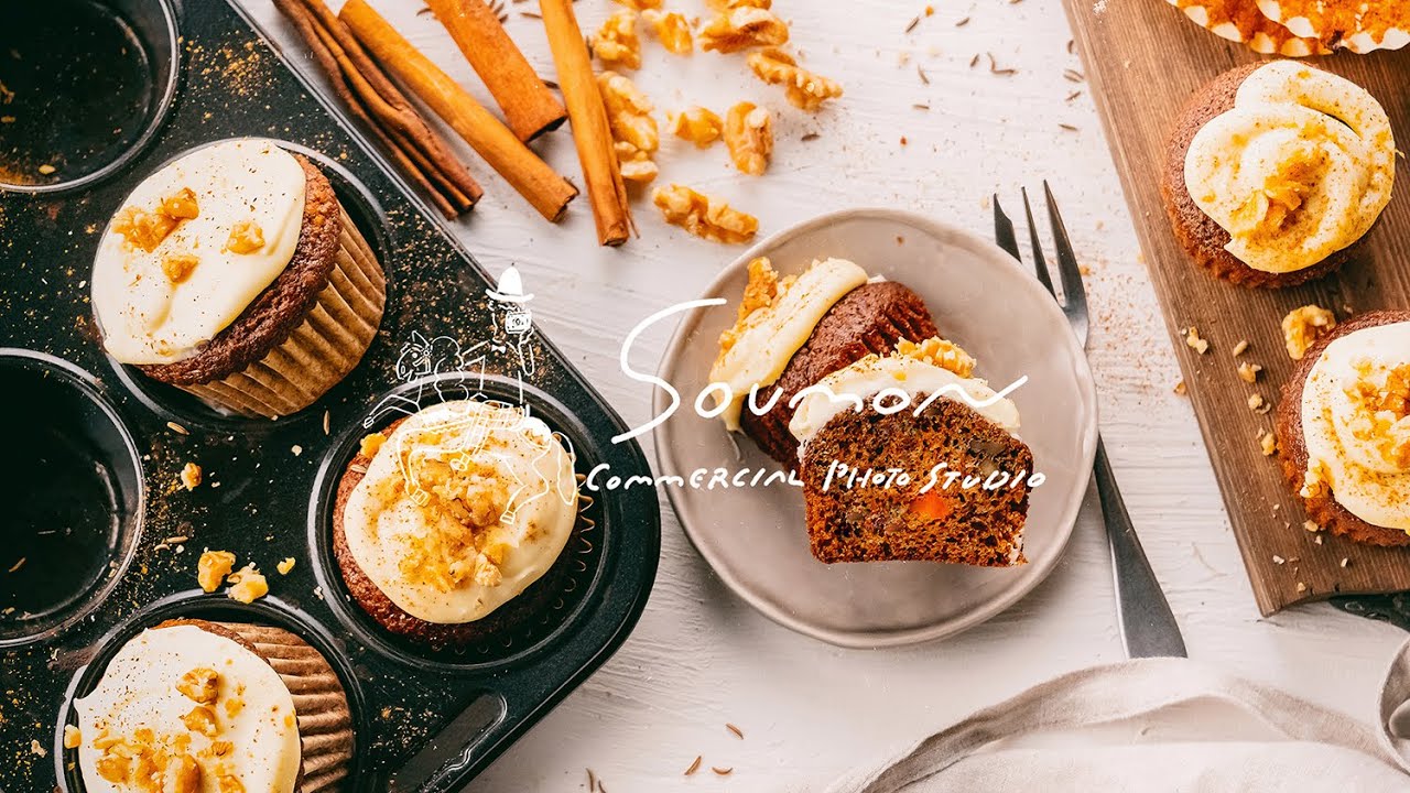スタジオ撮影手帖 #51 【キャロットケーキでテーブルフォト・料理撮影のうらがわ・FoodPhotography】