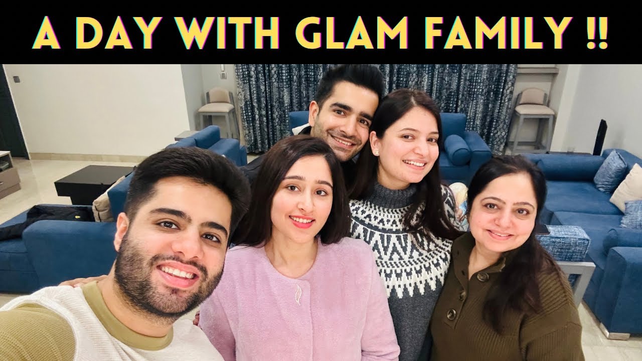 Himanshi made special tea ❤️| Glam family Day|Aman and Iti vlogs .
