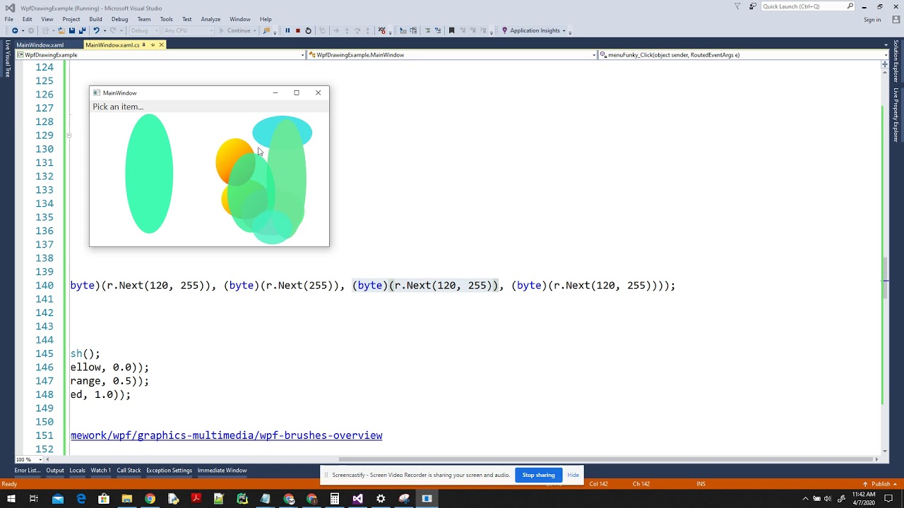WPF graphics in C#