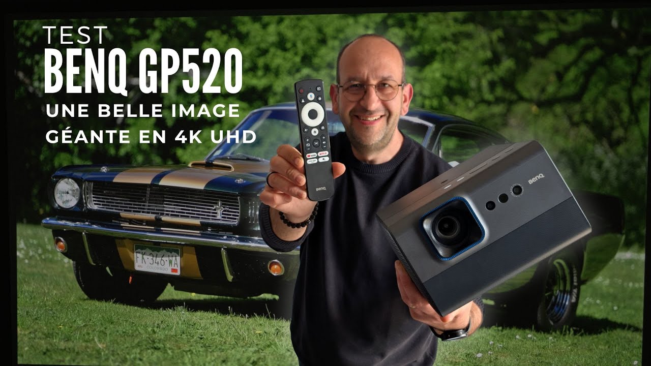 Test BenQ GP520 : Une image cin&eacute;ma UHD de qualit&eacute; dans un format compact