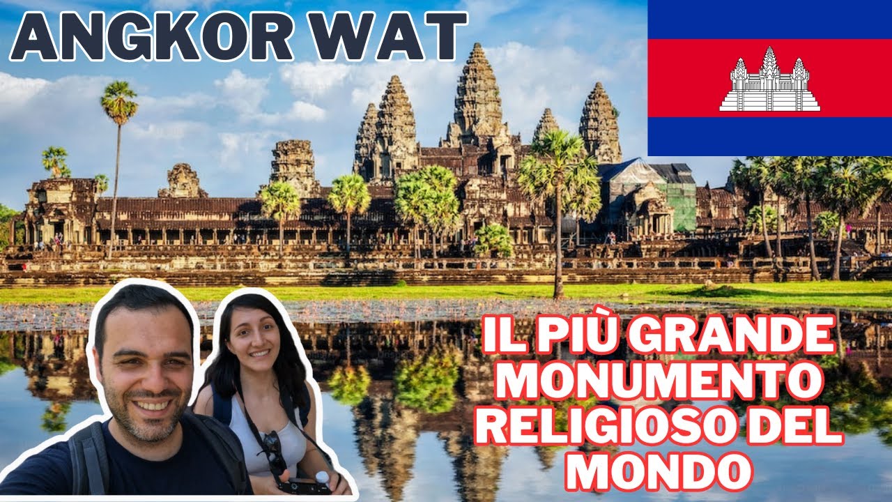 IN 4K. Esplorando Angkor Wat: La nostra giornata nella città antica. Vlog N. 33