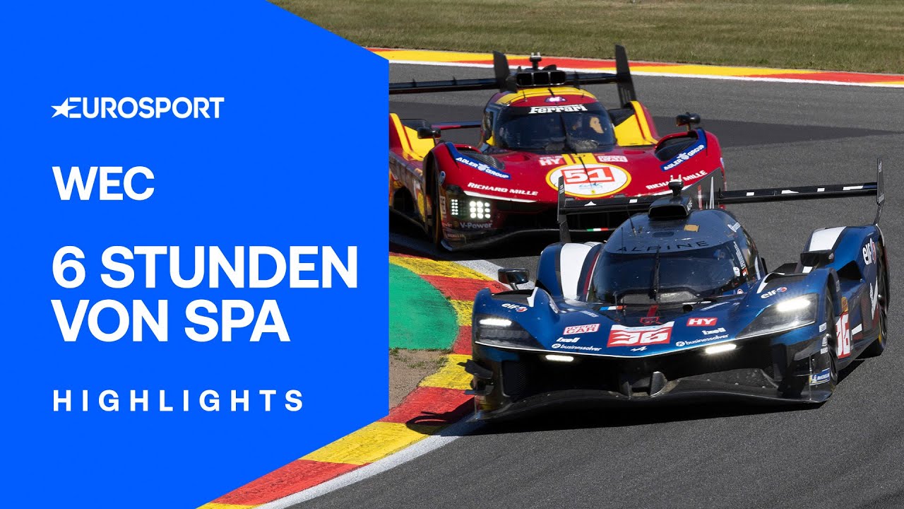 Langstrecken-WM (WEC) | 6 Stunden von Spa | Highlights deutsch