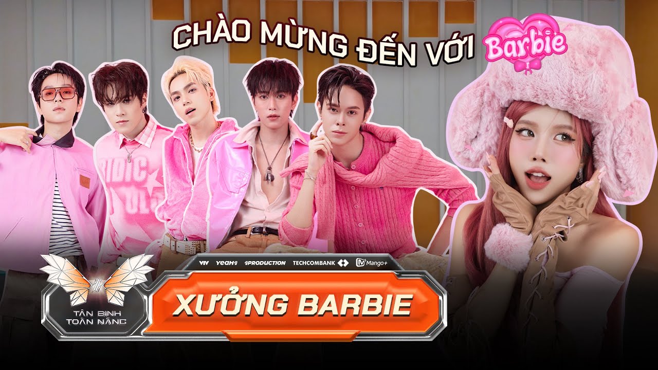 Chị Đẹp Trang Pháp và 5 chú bé Barbie tại xưởng búp bê | TÂN BINH TOÀN NĂNG 2025