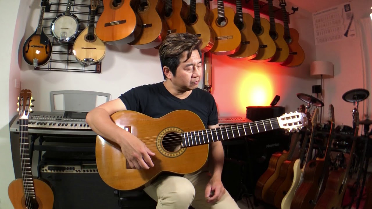 Sound demos for Matsuoka M60 and Kurosawa Concert Guitar No.1 Classical Guitars